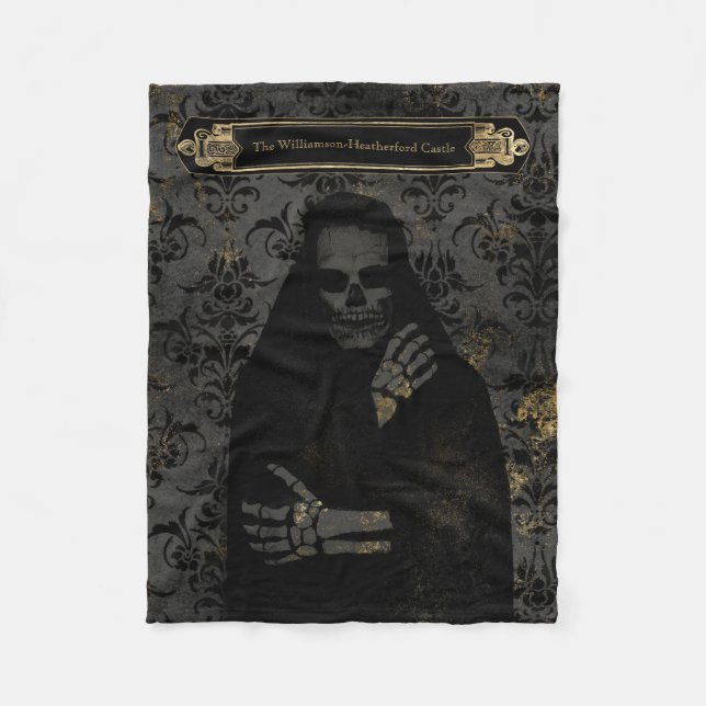 Halloween | Fleece Blanket | Grim Reaper (Framsidan)
