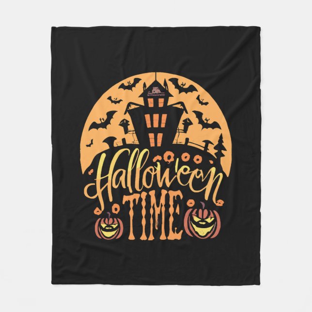 Halloween Fleecefilt (Framsidan)
