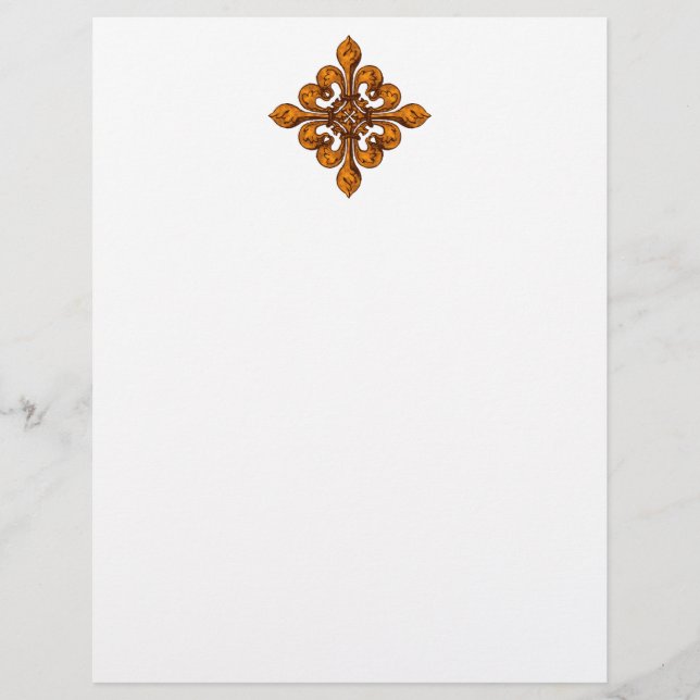 Halloween Fleur de lis (Framsida)