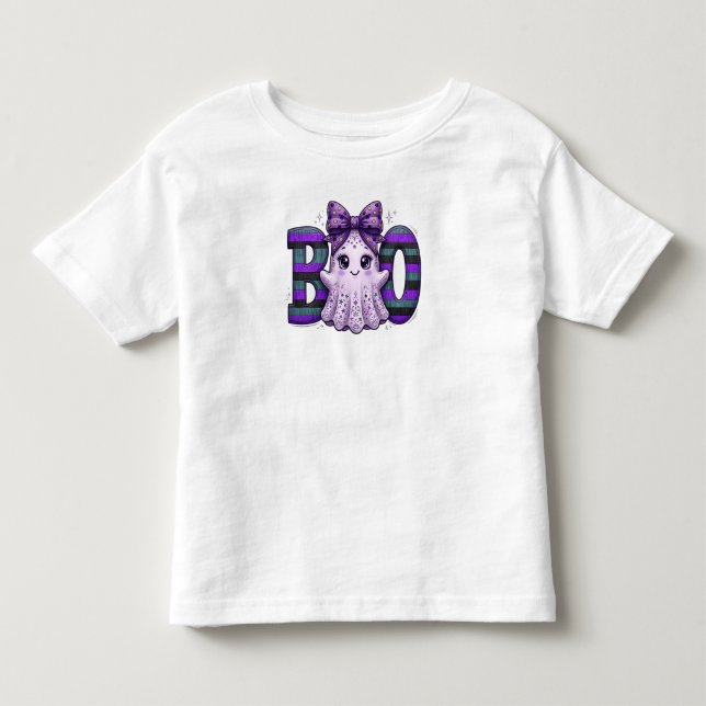 Halloween-flickor spöke t shirt (Framsida)