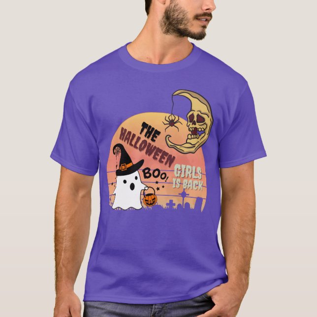 Halloween-flickorna är tillbaka-gåva t shirt (Framsida)