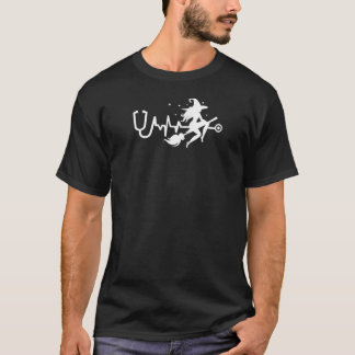Halloween Flies Witch Nurse Doktor Stethoscope Han T Shirt