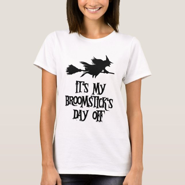 Halloween Flies Witch Tee (Framsida)