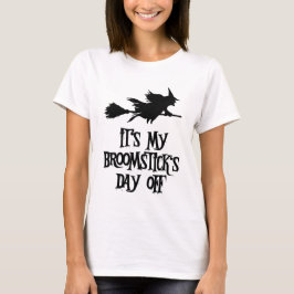Halloween Flies Witch Tee Shirt