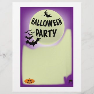 Halloween Flyer. Reklamblad