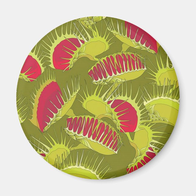 halloween-flygfälla magnet (Framsidan)