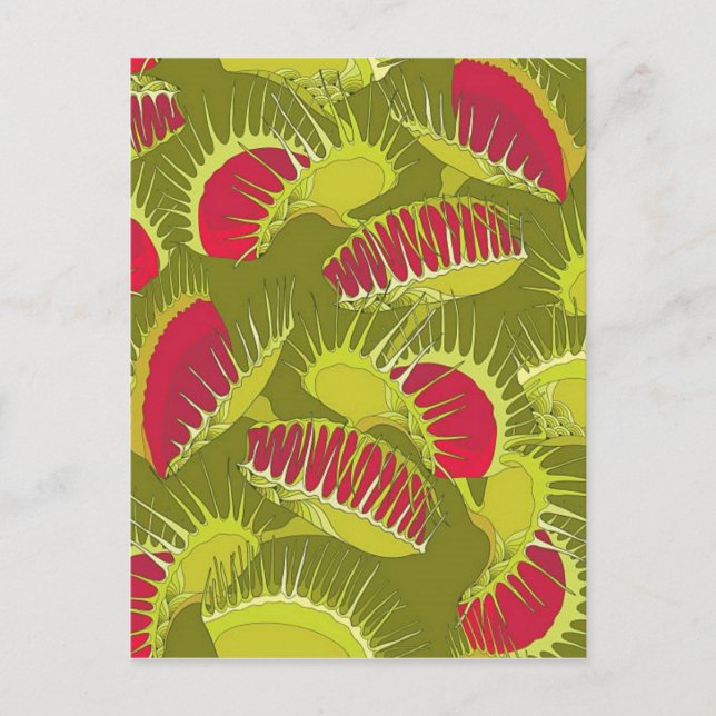 halloween-flygfälla vykort (Framsida)