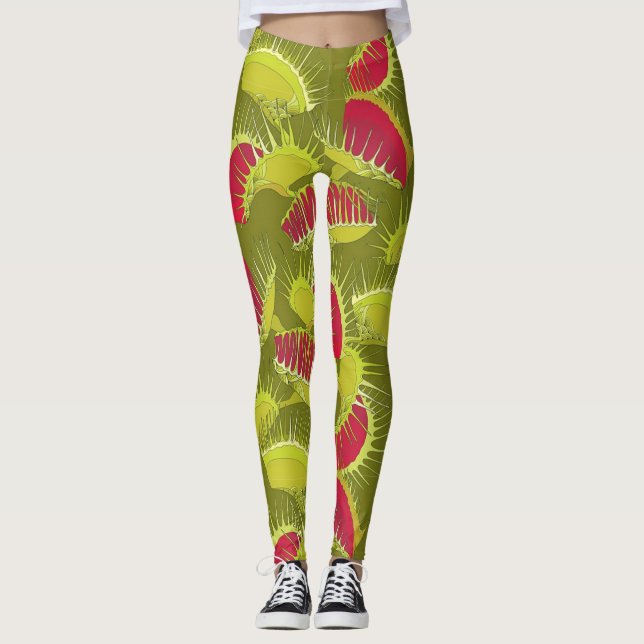 halloween-flygfällor leggings (Framsida)