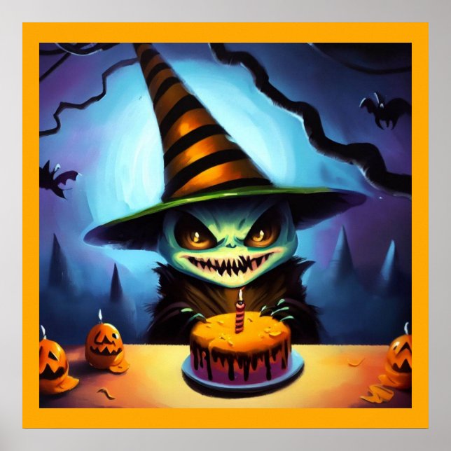 Halloween - födelsedag 1 poster (Framsidan)