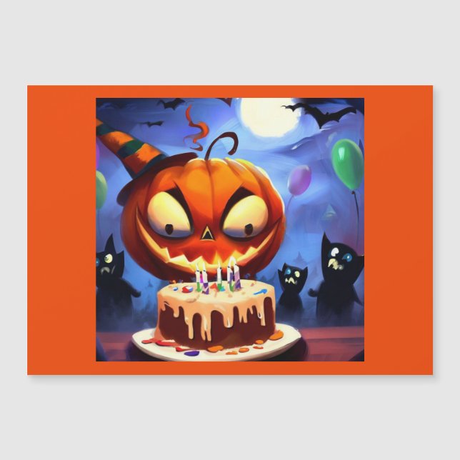 Halloween - födelsedag 3 (Framsida)