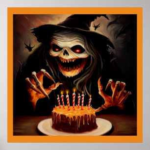 Halloween - födelsedag 5 poster