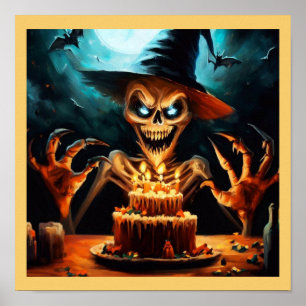 Halloween - födelsedag 6 poster