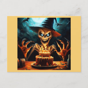 Halloween - Födelsedag 6 Vykort