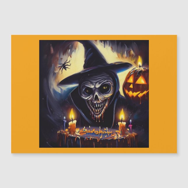 Halloween - födelsedag 7 (Framsida)