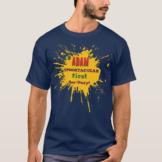 Halloween Födelsedag Barnfest Halloween  T Shirt (Framsida)