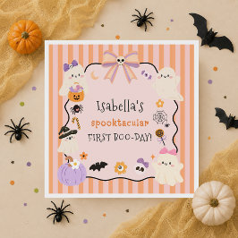 Halloween Födelsedags Spooktacular Servetter