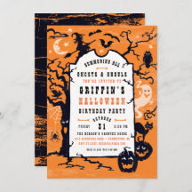 Halloween Födelsedagsfest eller Costume Party