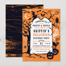 Halloween Födelsedagsfest, eller Kostymfest