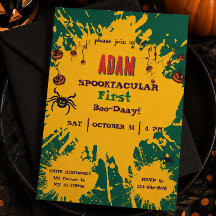 Halloween Födelsedagsfest för barn Halloween