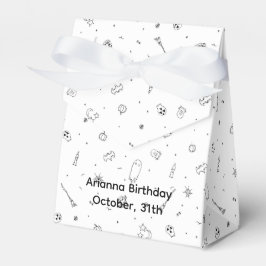 Halloween-Födelsedagsfest | Minimal Ghost-design Presentaskar