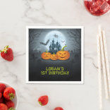 Halloween Födelsedagsfest Napkin Pappersservett
