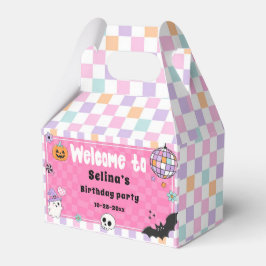 Halloween födelsedagsfest presentaskar