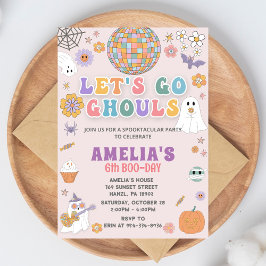 Halloween-födelsedagsinbjudan, EDITABLE Halloween Inbjudningar