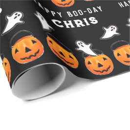 Halloween Födelsedagspresent Presentpapper