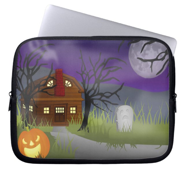 Halloween Fog- Laptop Fodral (Framsidan)