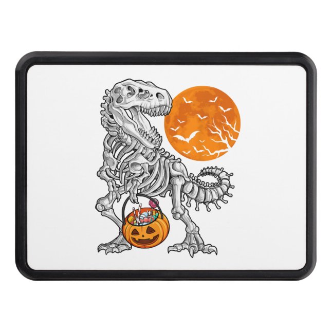 Halloween för Boys Kids Dinosaur Skeleton T rex Dragkroksskydd (Framsidan)
