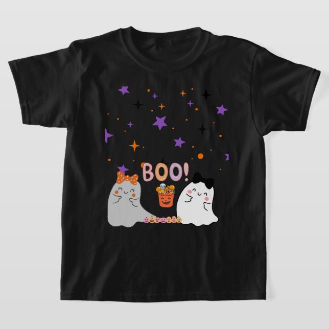 Halloween - för cute till Boo T Shirt (Laydown)
