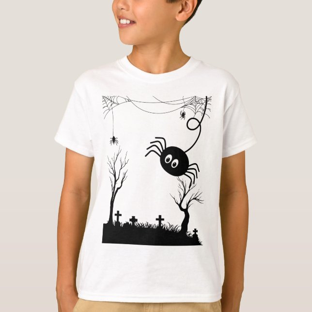 Halloween - för cute till Boo T Shirt (Framsida)
