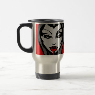 Halloween för gåvor för vampyrkoppvampyr travel resemugg