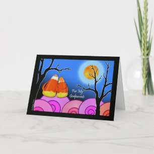 Halloween för Godföräldrar, Candy corn par Kort