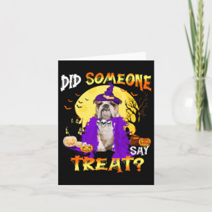 Halloween för hundar, sa någon godsak kort