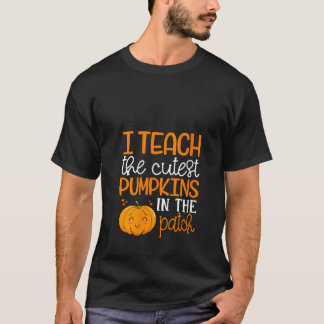 Halloween för kvinnor Lärare Jag Undervisar De Söt T Shirt