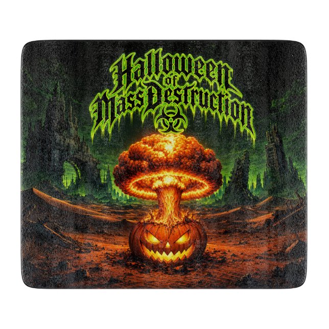 Halloween för massförstörelse Radioaktiv pumpa  (Framsidan)