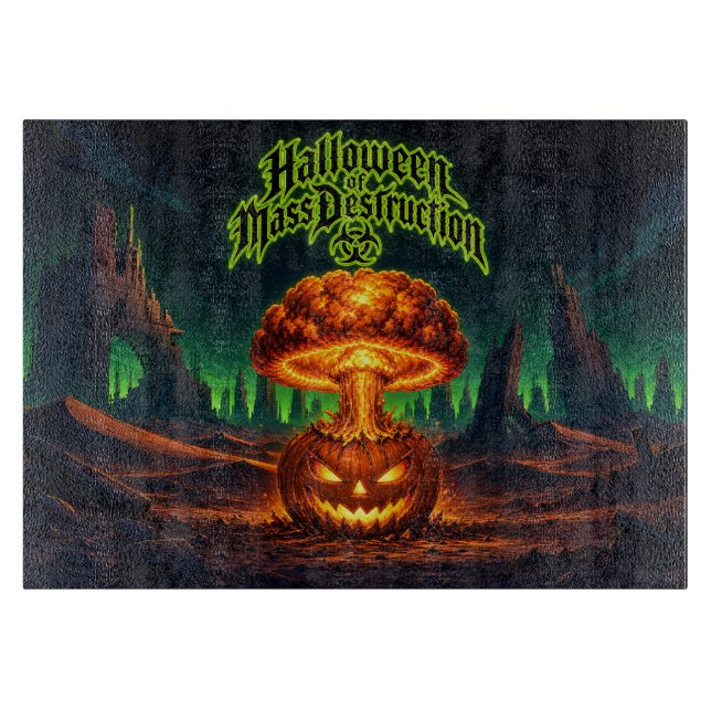Halloween för massförstörelse Radioaktiv pumpa  (Framsidan)