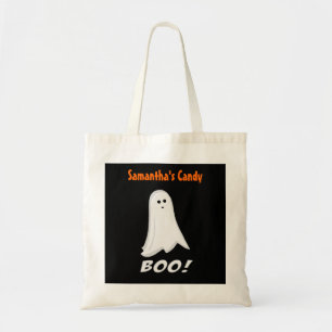 Halloween för personligvitspöken fest hänger l tygkasse
