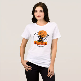 Halloween för Pumpkin ansikte T Shirt