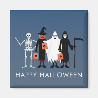 Halloween för trick or treaters magnet
