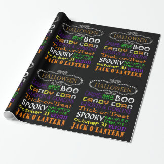 Halloween-fördrag och rättigheter presentpapper