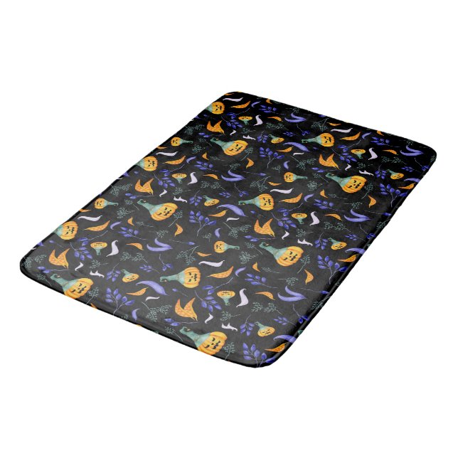 Halloween Forest Bath Mat Badrumsmatta (Vinklad)