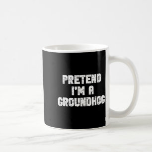 Halloween Föreställ Dig Att Jag Är En Murmeldjur K Kaffemugg