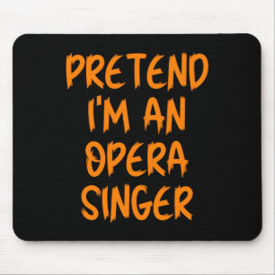 Halloween Föreställ Dig Att Jag Är En Opera Sånger Musmatta