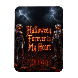 Halloween Forever I Mitt Hjärta Gotisk Pumpa Jack Magnet