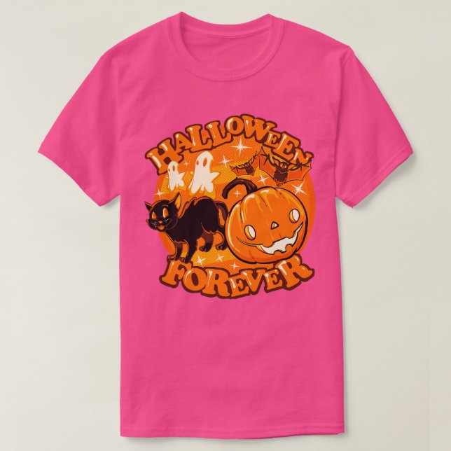 Halloween Forever T Shirt (Design framsida)