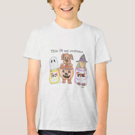 Halloween-förklädnad för trick or treat t shirt