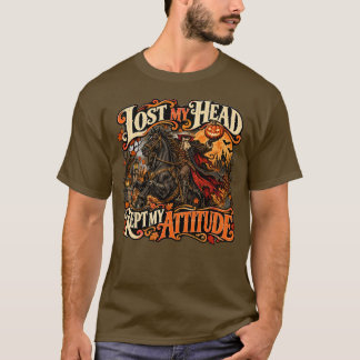 Halloween Förlorade mitt huvud unisex t-shirt