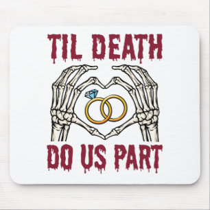 Halloween Förlovning Til Death Do US Part Musmatta